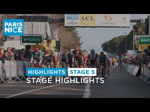 Highlights - Stage 5 - #ParisNice 2023