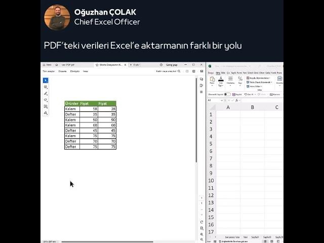 Bu özelliği ilk defa göreceksiniz! #excel #exceldersleri #excelformülleri
