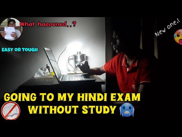 Going to my hindi exam without study  what happened  | failed hindi ‍️#new #challenge