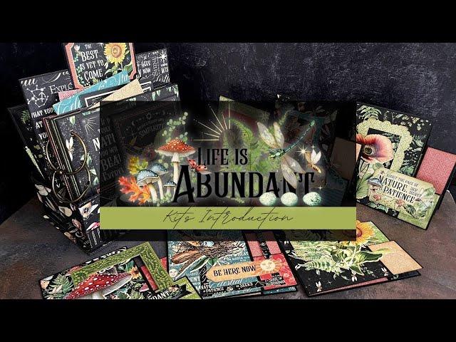 Life is Abundant Album Kit & Card Kit Introduction