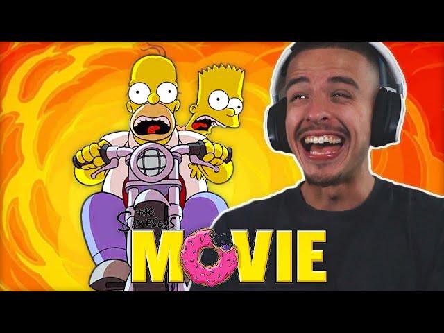 FIRST TIME WATCHING *The Simpsons Movie*