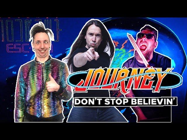 JOURNEY - Don't Stop Believin' Cover feat. Gared Dirge (Lord Of The Lost)