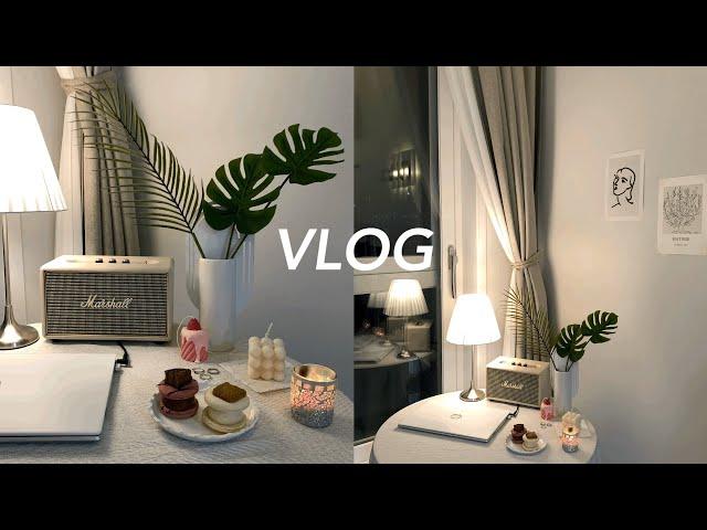 Korean home cafe vlog, korean house interior, korean vlog eng sub, house design(ENG)