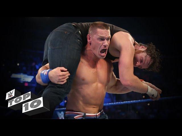 Rapid-Fire Finishing Moves - WWE Top 10, Oct. 10, 2016