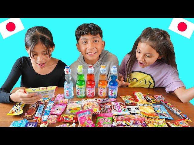 PROBANDO DULCES JAPONESES | Guzmancitos