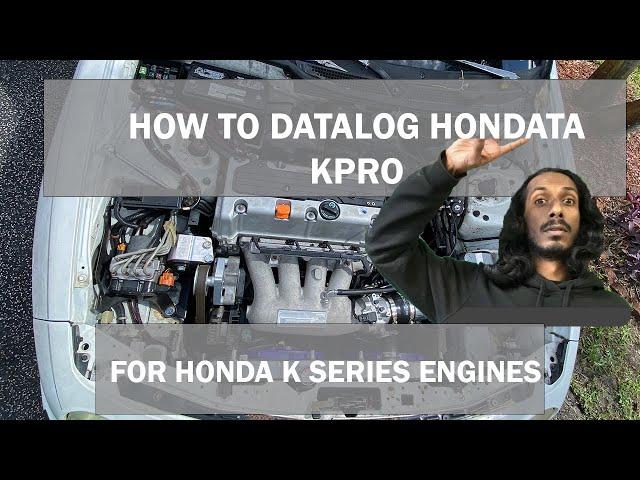 How To Datalog On Hondata Kpro For K Series Engines