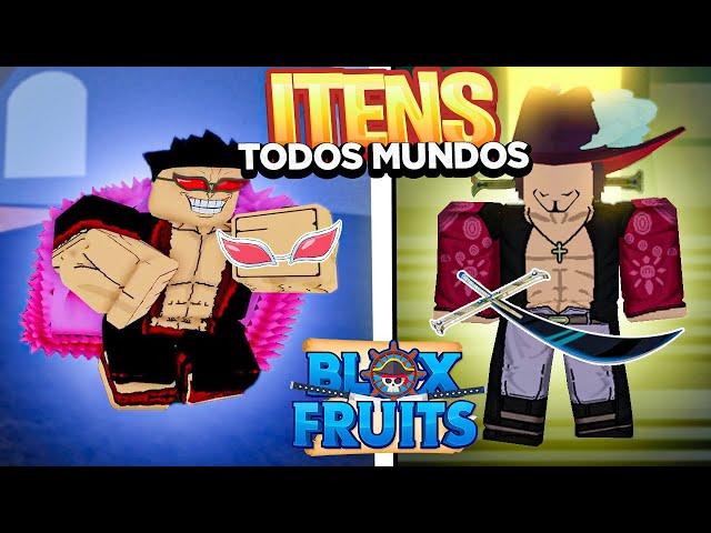 COMO PEGAR TODOS os ACESSÓRIOS no BLOX FRUITS!