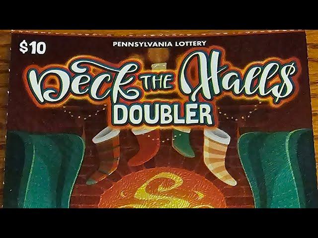 5 NEW Tickets Deck The Halls Doubler Pennsylvania Lottery Scratch Off Tickets