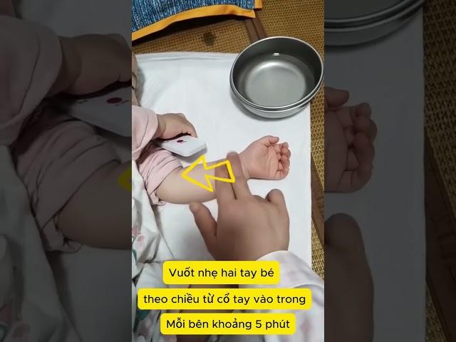 Mẹo hạ sốt tự nhiên cực kỳ hiệu quả cho bé tại nhà! Ba mẹ áp dụng thử nhé#HaSotTuNhien #MeoNuoiCon