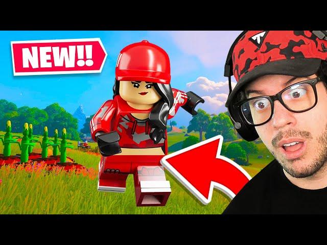 Playing LEGO FORTNITE with MY GIRLFRIEND! (Part 1)