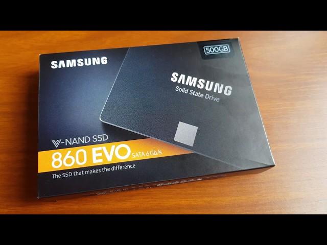 Samsung V-Nand 860 EVO SSD 500GB (MZ-76E500) close look