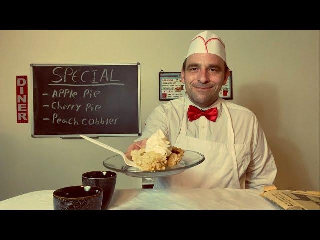 Coffee & Pie At The Vintage Diner (ASMR Role Play)