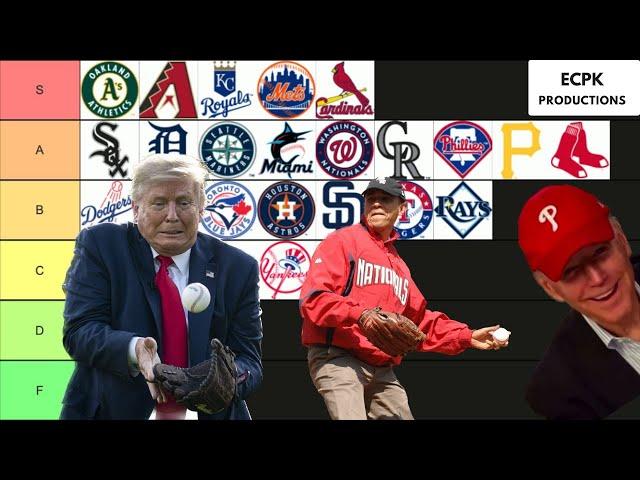 US Presidents Rank MLB Teams (Tier List)