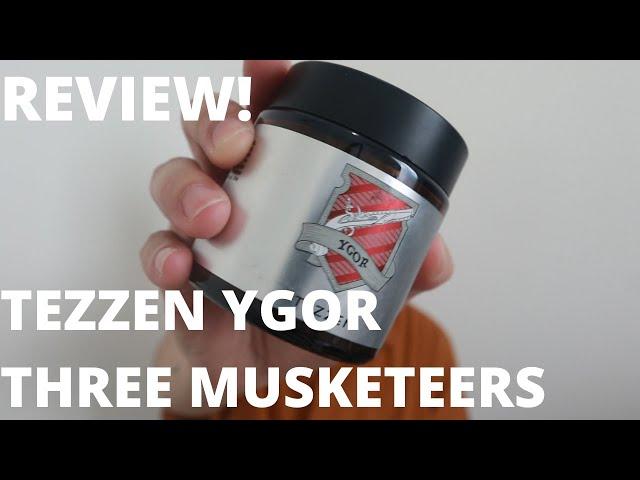 PRODUCT REVIEW: TEZZEN YGOR, THREE MUSKETEERS #TEZZEN #review