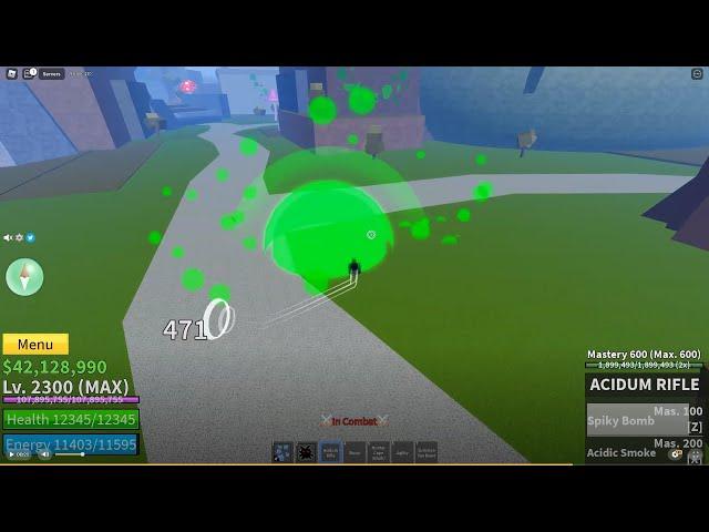 Acid Rifle is INSANE in Blox Fruits
