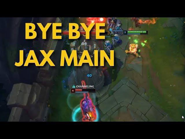 This Challenger Jax had 20cs at 7min vs my Teemo