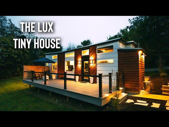 Tiny House w/ *Spacious* Bathroom | The Lux Tiny House Tour!