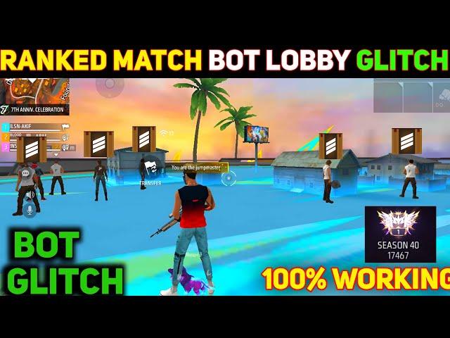 How To Get Noob Lobby In Free Fire | Noob Lobby Glitch BR Rank | How To Get Bot Lobby In Free Fire