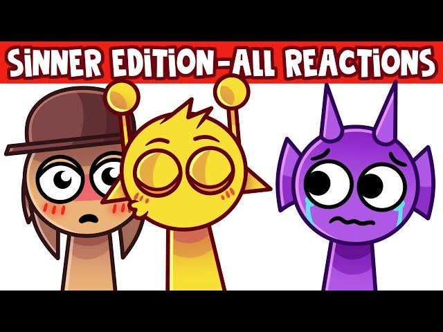 Incredibox Sprunki Sinner Edition - All Reactions