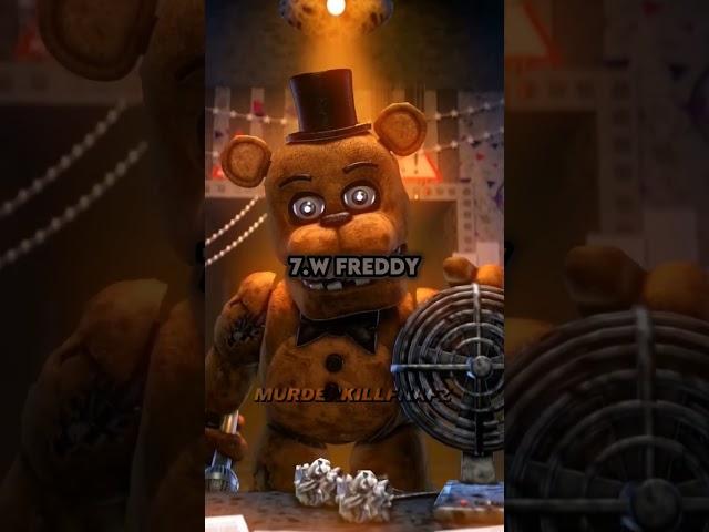 TOP 10 DE METS ANIMATRONICS PRÉFÉRÉ #fnaf #fnafedit #fnafshort #fnafar #fnaftheories #shorts #short