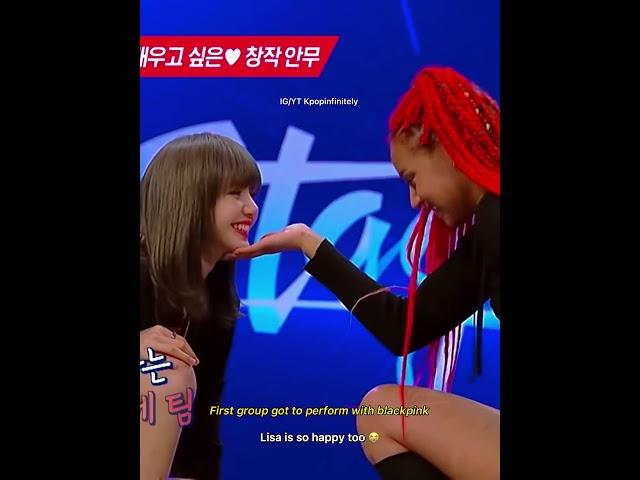 Blackpink was dance show host & they did this  #shorts | Kpopinfinitely