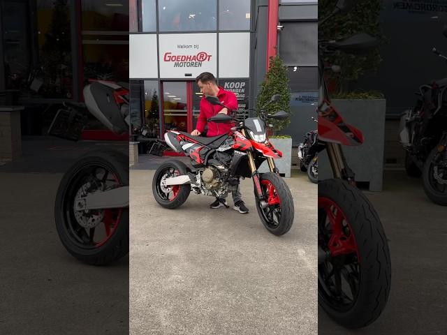 The brand new Ducati Hypermotard 698 Mono RVE #ducati #bikelife #shorts