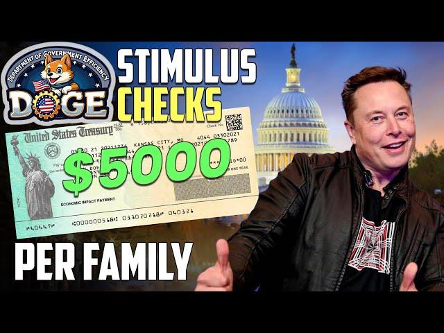 New DOGE Stimulus Check Coming... ($5000 Per Family)