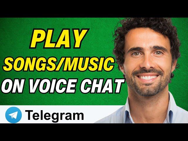 How To Play Songs/Music On Telegram Voice Chat (2024)