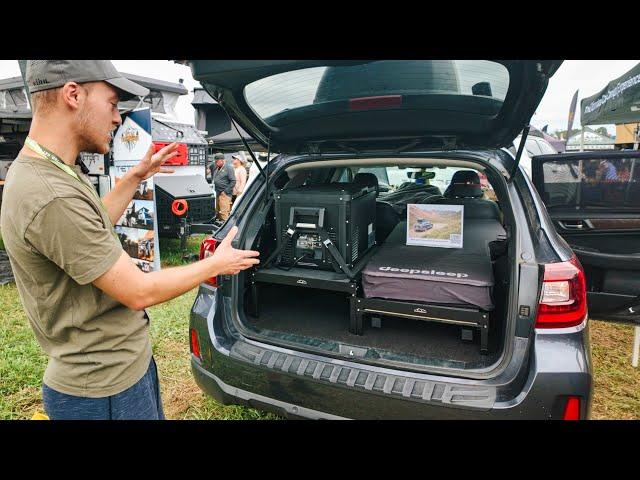 Sleeping Platform for Car Camping - Car To Camp - Overland Expo East '24