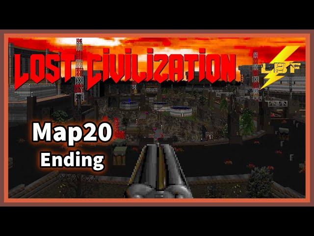 ENDING | Doom II: Lost Civilization [Ultra-Violence 100%] - Map20