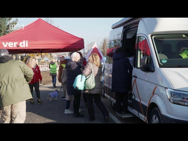 Warnstreik in bayerischen Briefzentren