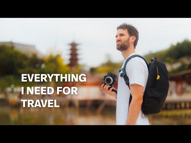 My Essential Photography Gear for Travel (EVERYTHING I PACK)