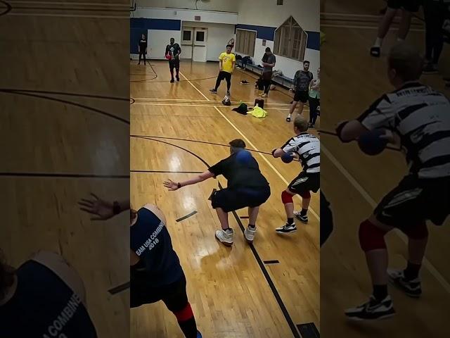 Bro got an incredible squad wipe in dodgeball 