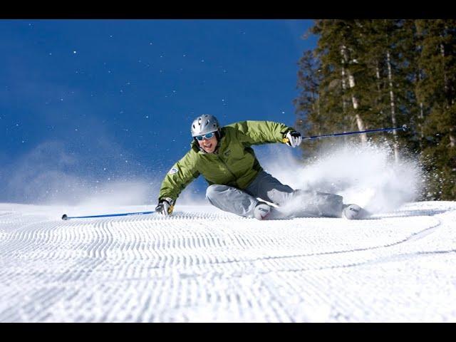 How to carve the ski