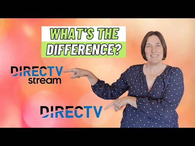 DIRECTV vs. DIRECTV STREAM | What's the Difference?