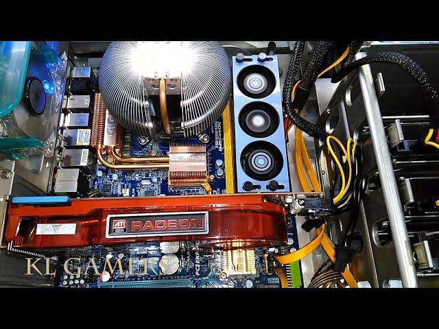 Change Replace Power supply with Ancient GIGABYTE GA-X48-DQ6 Gaming Desktop Build