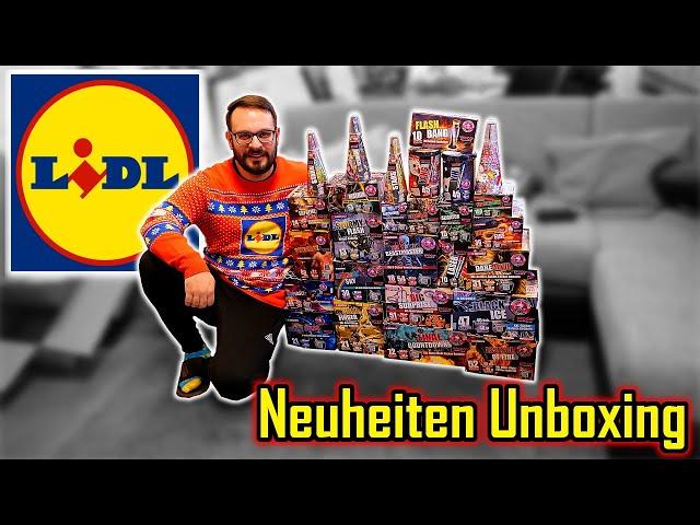 LIDL Feuerwerk Unboxing 2024 | Welche Neuheiten erwarten uns?