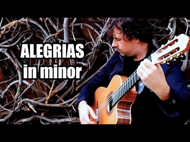 Minor Alegrias Flamenco Guitar - Ben Woods - ALEGRIAS en MINOR