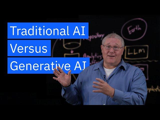 The Evolution of AI: Traditional AI vs. Generative AI