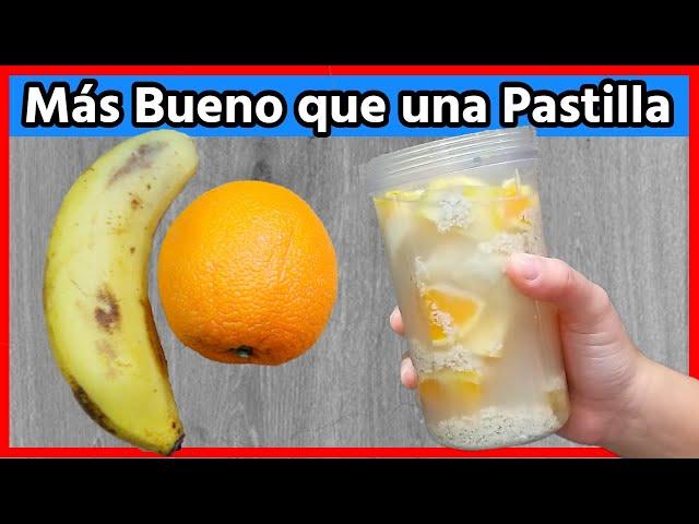 Banana con Naranja ¡Si las Mezclas 1 Vez JAMÁS DESEARÁS Preparar otra RECETA! Es 100% Natural