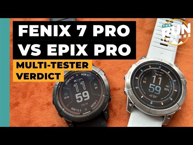 Garmin Epix Pro vs Garmin Fenix 7 Pro: Three runners pick which Garmin you should get