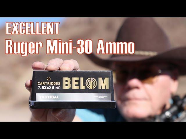 I Found Brass Case Ammo That My Ruger Mini-30 Really Loves - Belom 7.62x39 Shooting Review