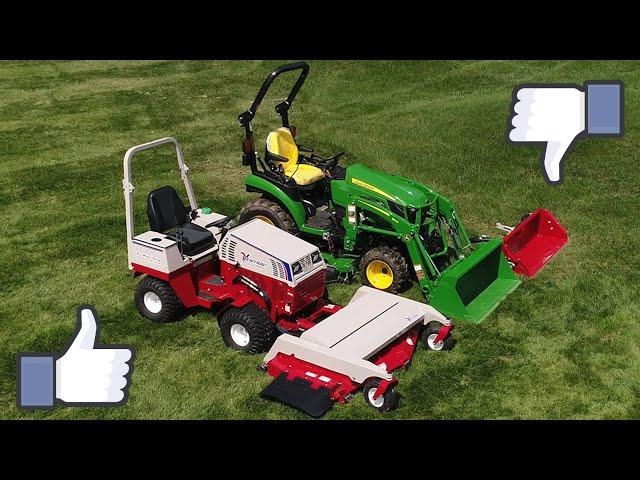 John Deere 2025R Vs. Ventrac 4500 - Side by Side Tractor Comparison