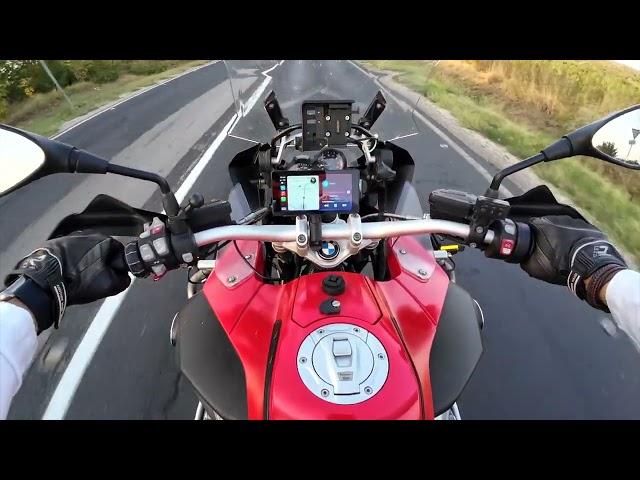 VOLAM RC12 Motorcycle Smart Display and Front & Rear Dashcam System Ride Review