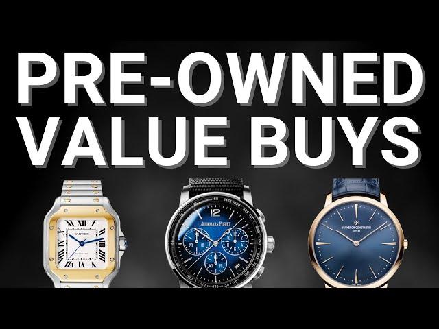 Three types of watches you should buy used, not new