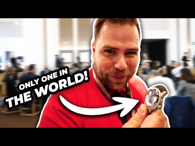 Receiving My INSANE CUSTOM 1-of-1 Watch at Watches and Wonders!