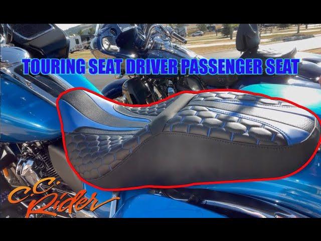 Touring Seat For Harley CVO Road Glide Electra Glide Street Glide Road King, 2009-2022