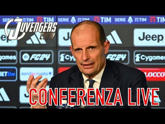 CONFERENZA LIVE ALLEGRI PRE TORINO-JUVENTUS!