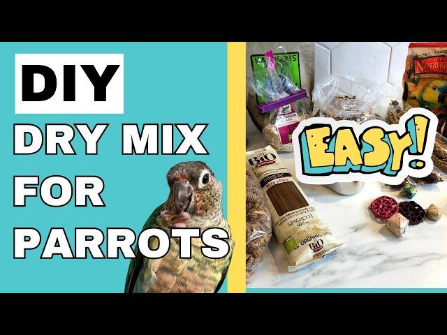 Healthy dry food for birds | Easy bird mix