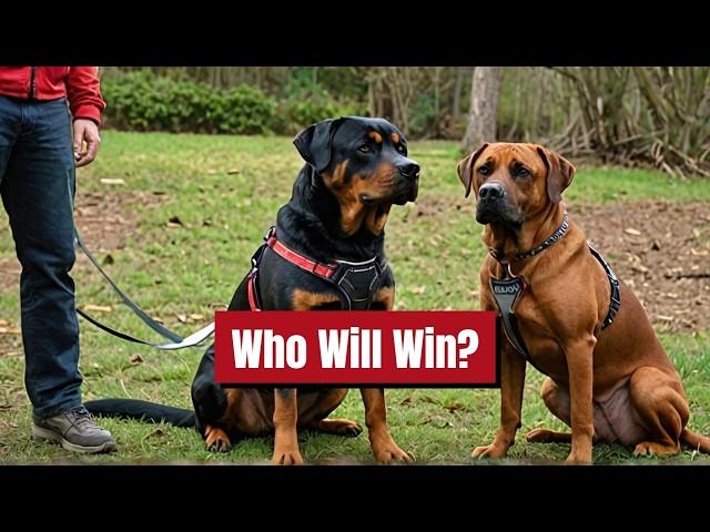 Rottweiler vs Rhodesian Ridgeback - Who's the Ultimate Guard Dog? | Dog Breeds | Cane Corso